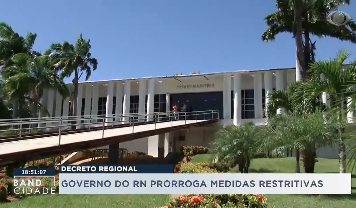VÍDEO: Governo do RN estende medidas restritivas para regiões do Alto Oeste, Central e Vale do Açu até o dia 14 - BAND RN: Portal de Notícias, Vídeos, Imagens, Entrevistas, Debates e VÍDEO: Governo do RN estende medidas restritivas para regiões do Alto Oeste, Central e Vale do Açu até o dia 14 - BAND RN: Portal de Notícias, Vídeos, Imagens, Entrevistas, Debates e